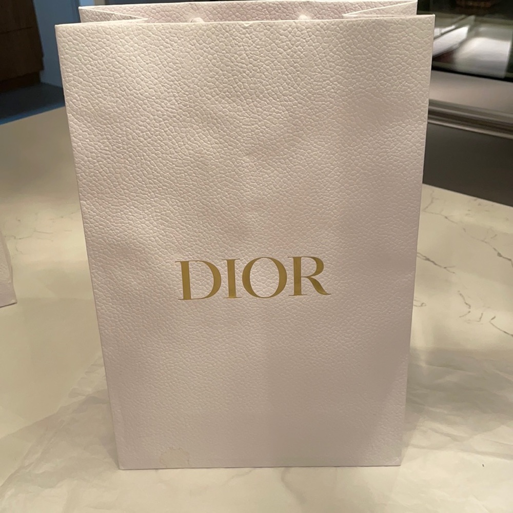 Dior medium shopping bag
